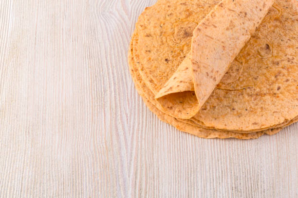 istock tortilla  on wooden table 926200254