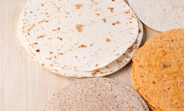 istock tortilla  on wooden table 926200260