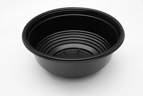 istock black plastic bowl fod  for microwave 926203676