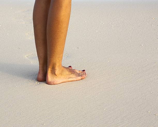 istock Women is on the beach 92620389