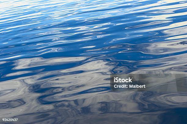 Blue Water Ripples Stock Photo - Download Image Now - Abstract, Backgrounds, Blue