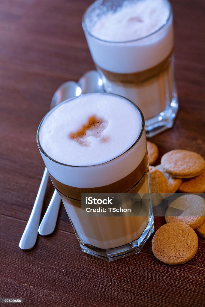 Leche de un Macchiato de - Foto de stock de Bebida libre de derechos