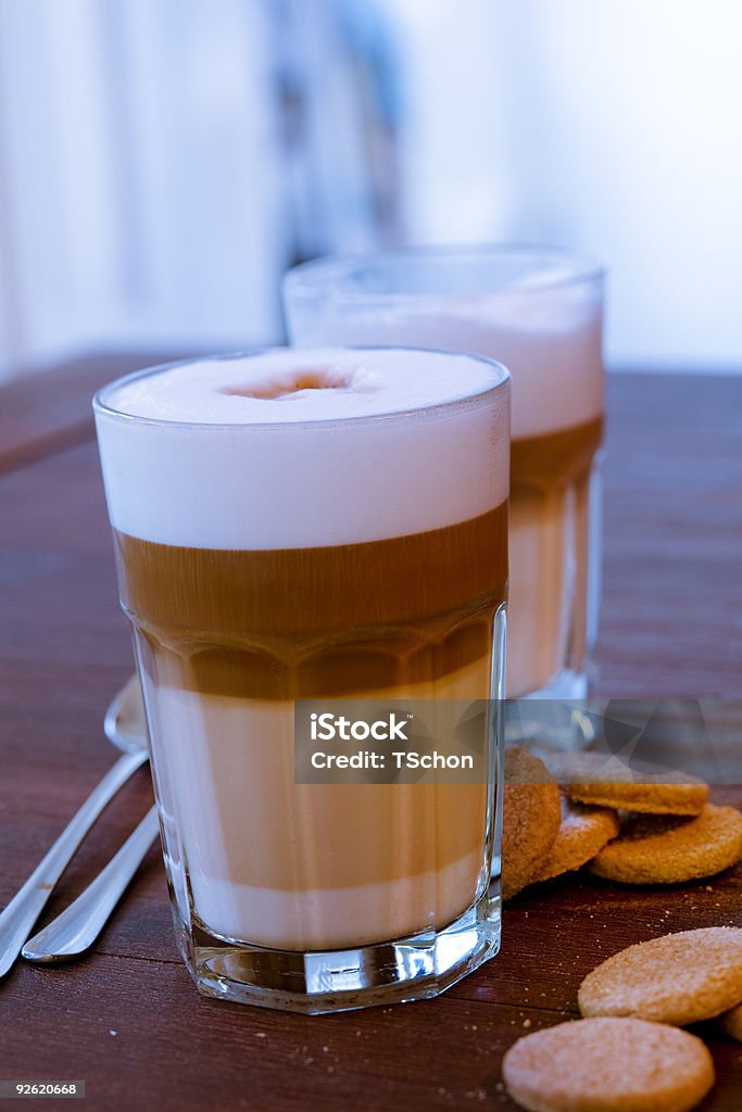 Latte Macchiato - Foto de stock de Bebida royalty-free