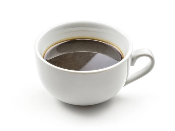 istock Cup of coffee isolated on white 926209354