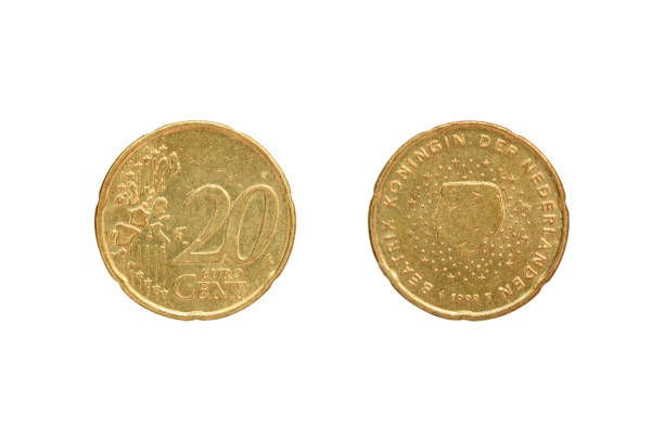 istock Twenty Euro cent coin On the reverse of Queen Beatrix 926212892