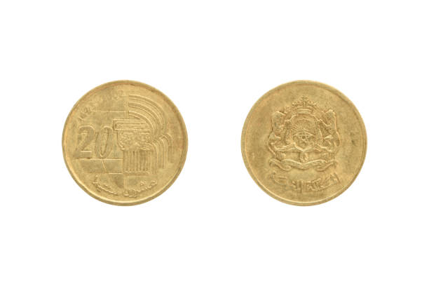 istock Twenty Moroccan santimat coin 926212934