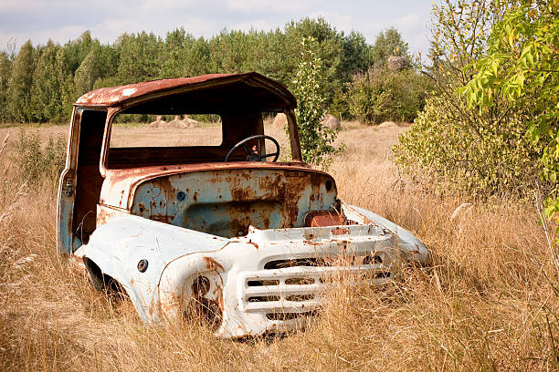 istock Old truck cabin 92621564