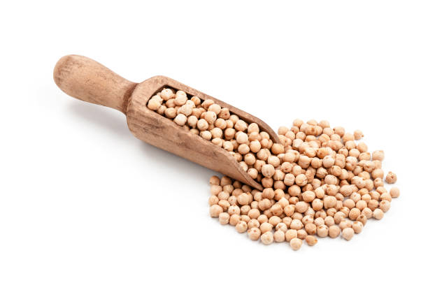 istock Pinto beans in a serving scoop shot on white background 926219278