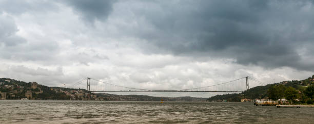 istock Fatih sultan mehmet bridge at bosphorus in istanbul turkey 926223050