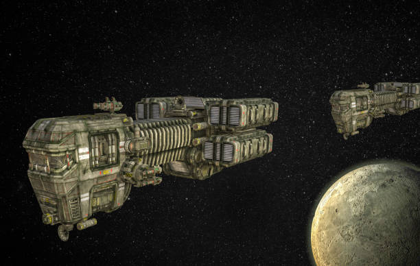 istock 3D Image of a Futuristic Planet  Caravan 926223868