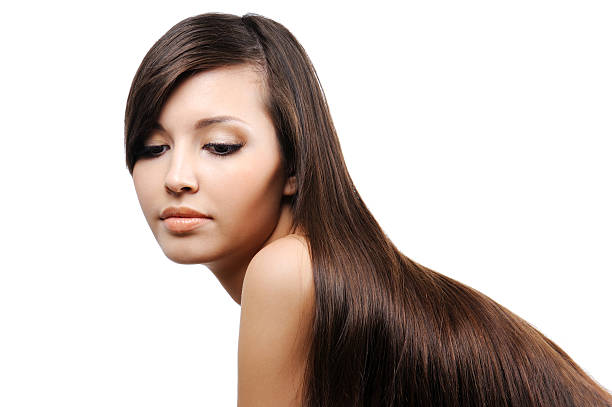 istock beautiful young girl with long smooth hairs 92622641