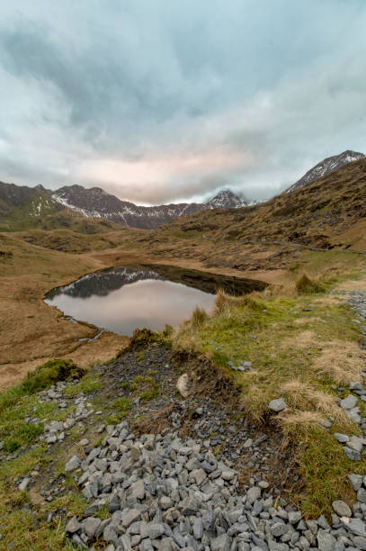 istock The Miners Path and Pyg Track of Snowdon 926228178