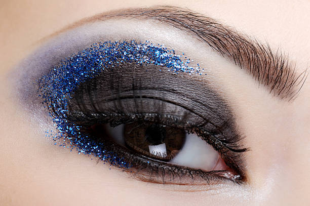 istock Blue style fashion make-up 92623024