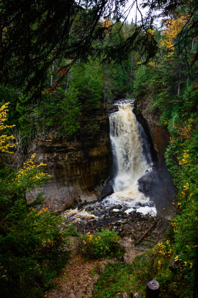 istock Miners waterfall in pictured rocks Munising 926230784