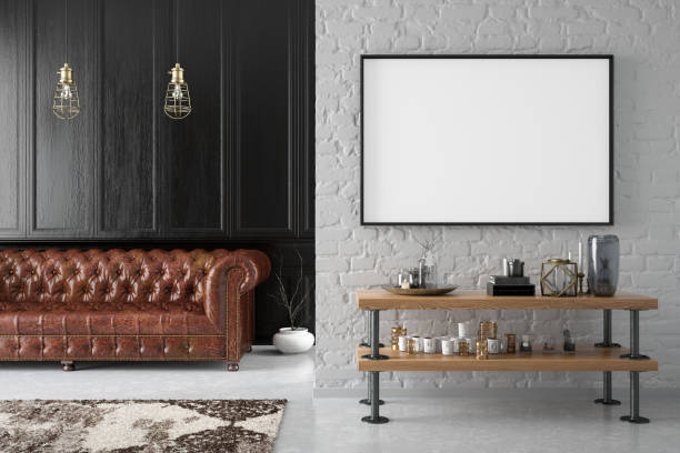istock Mockup Frame in Living Room 926239202
