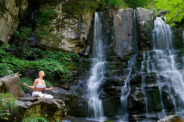 istock Yoga in the nature 92624009
