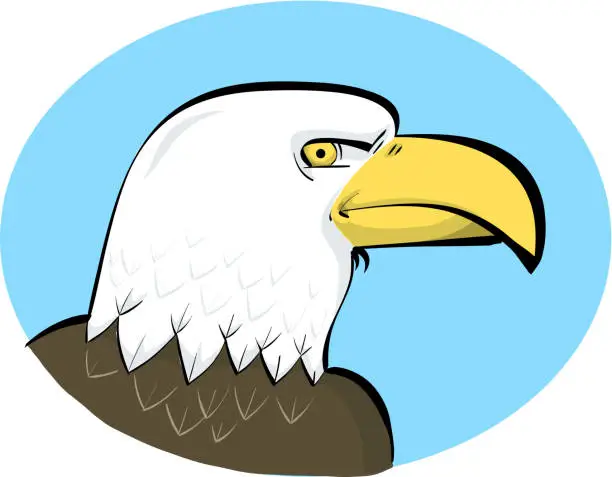 Vector illustration of Eagle