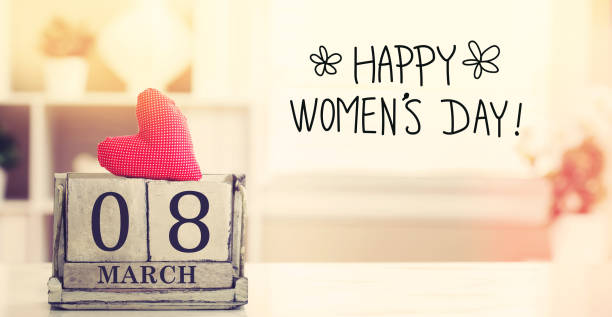 istock 8 March Happy Women's Day message with calendar 926250080