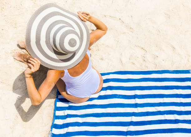 istock Woman at tropical beach 926259960