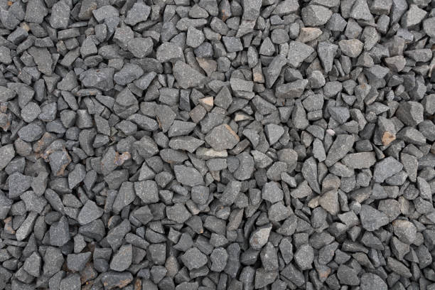 istock Grey gravel stones texture 926263982