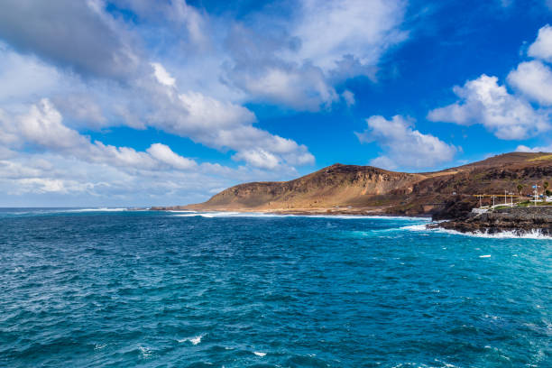 Seashore Near Las Palmas, Gran Canaria, Canary Island, Spain, Europe