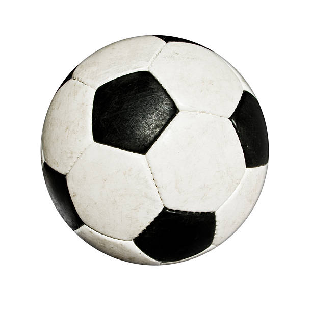 istock Used isolated soccer ball. 92626445