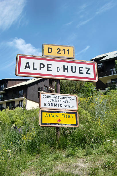 alpe д'юэз - альп дюэз стоковые фото и изображения