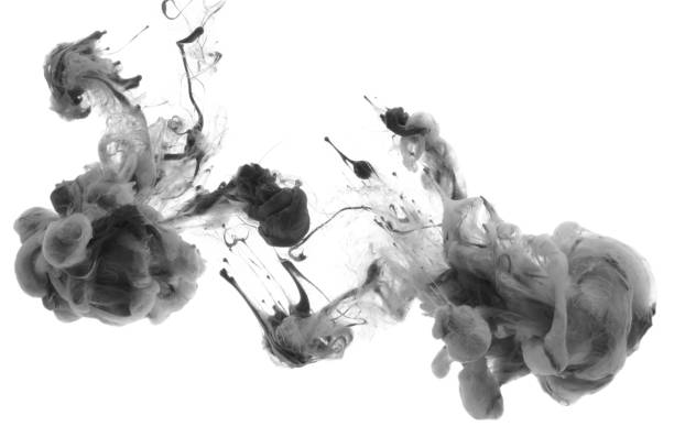 istock Acrylic colors and ink in water. Abstract background. Isolated. 926291310