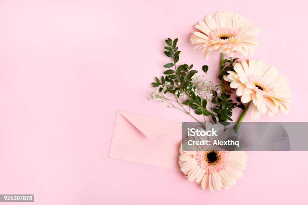 Summer Gerbera Letter Envelope Summer Gerbera Letter Envelope