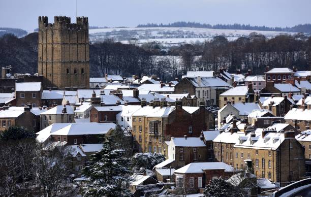 istock Richmond seen from above after snowfall 926329060
