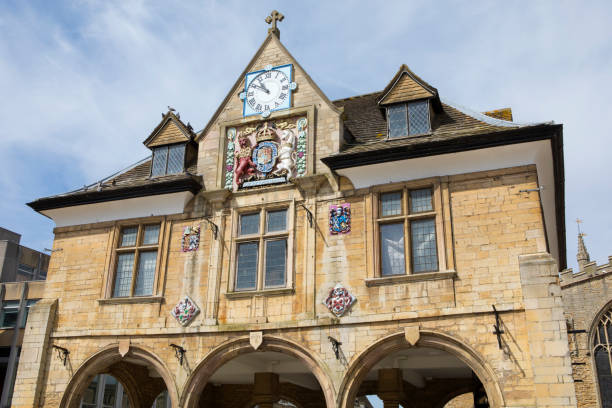istock Guildhall or Butter Cross in Peterborough, UK 926347600