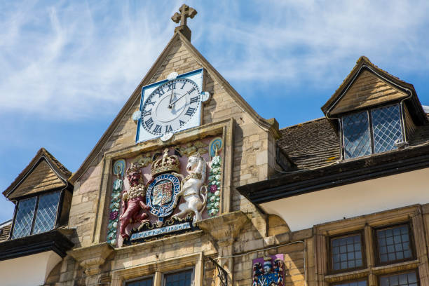 istock Guildhall or Butter Cross in Peterborough, UK 926350082
