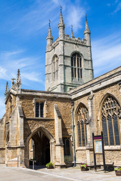 istock St. John the Baptist Church in Peterborough, UK 926350156