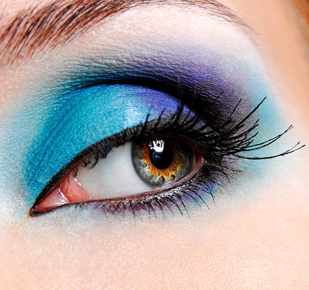 istock Blue beauty fashion make-up 92635947