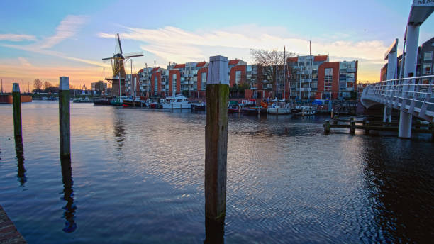 Historic Delfshaven in Rotterdam