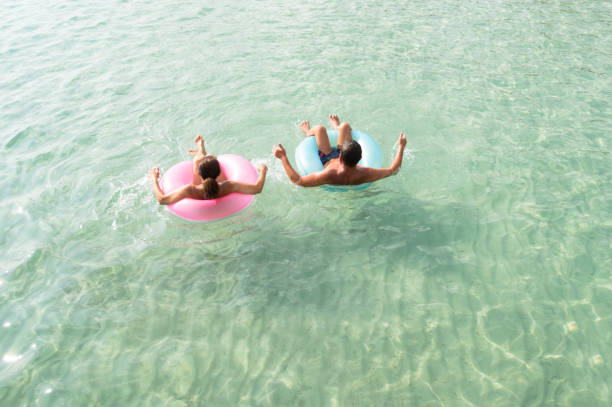 istock Senior couple enjoy sea water 926369960