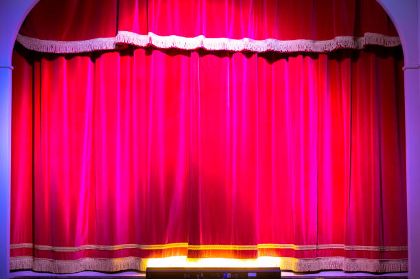 istock Theatre curtain on stage 926375542