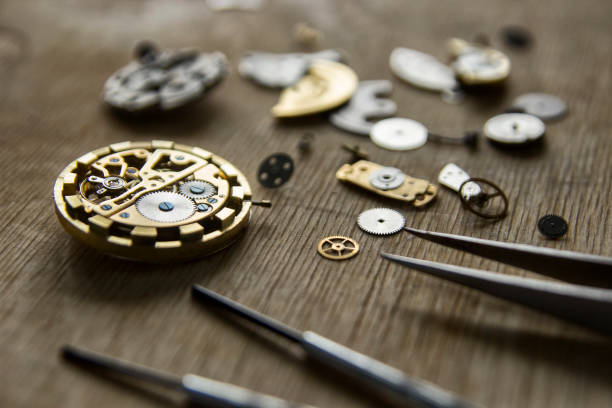 istock Watchmaker's workshop, watch repair 926379054