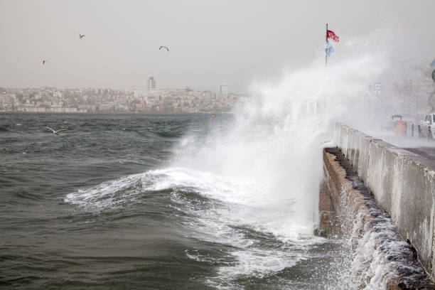 istock southwest wind storm in the Bosphorus ,Istanbul,Turkey 926393574