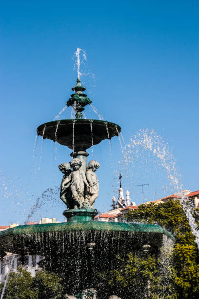 istock Rossio Square Ornamental Fountain, Lisbon 926398488