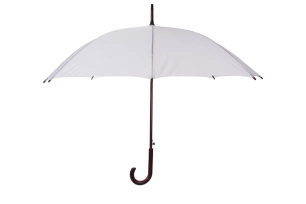 istock White business umbrella isolated on white with clipping path 926403582