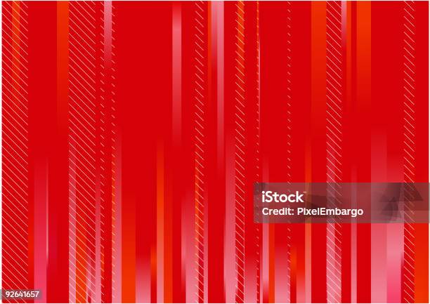 Красный Полосатый Фон — стоковая векторная графика и другие изображения на тему Абстрактный - Абстрактный, Без людей, Блестящий