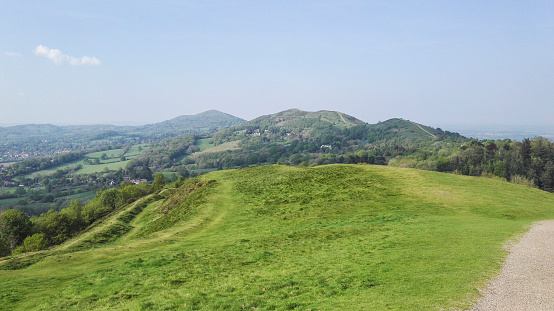 View from Malvern Hills Worcestershire