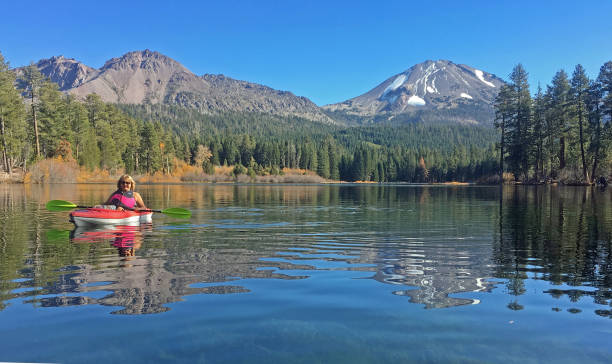 istock Kayaking on Manzanita lake. 926431038