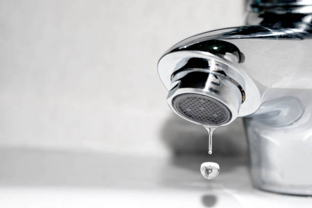 istock Closeup Image faucet  . water saving concept 926440590