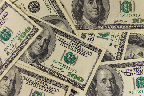 istock Background of one hundred dollar bills 926444276