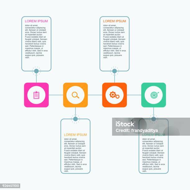 Infographic Business Data Visualization Process Chart Abstract Elements ...