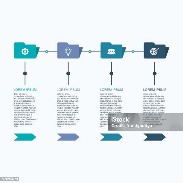 Infographic Business Data Visualization Process Chart Abstract Elements ...