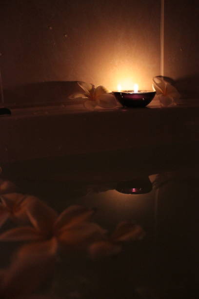 istock Zen Candle and plumeria 926451556