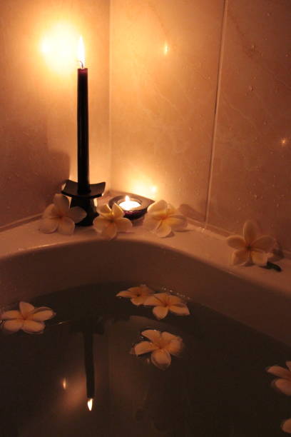 istock Zen Candle and plumeria 926451778